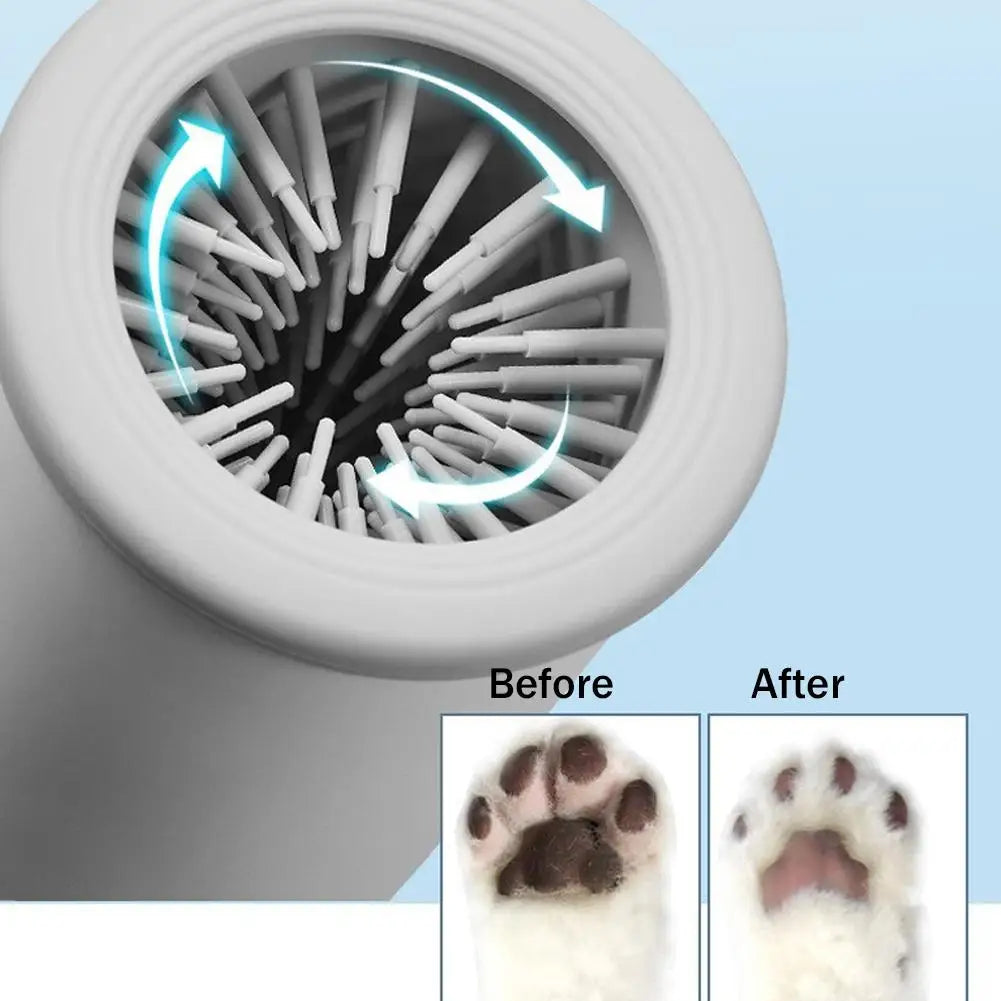 PawWash Pro™ – Nettoyeur de Pattes Électrique pour Chien & Chat